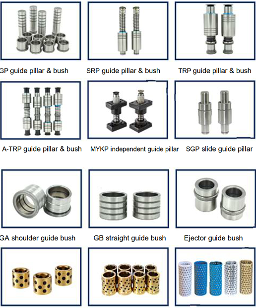 Ballbearing Guide Pillars And Guide Bushes Supplier MWMECHPARTS